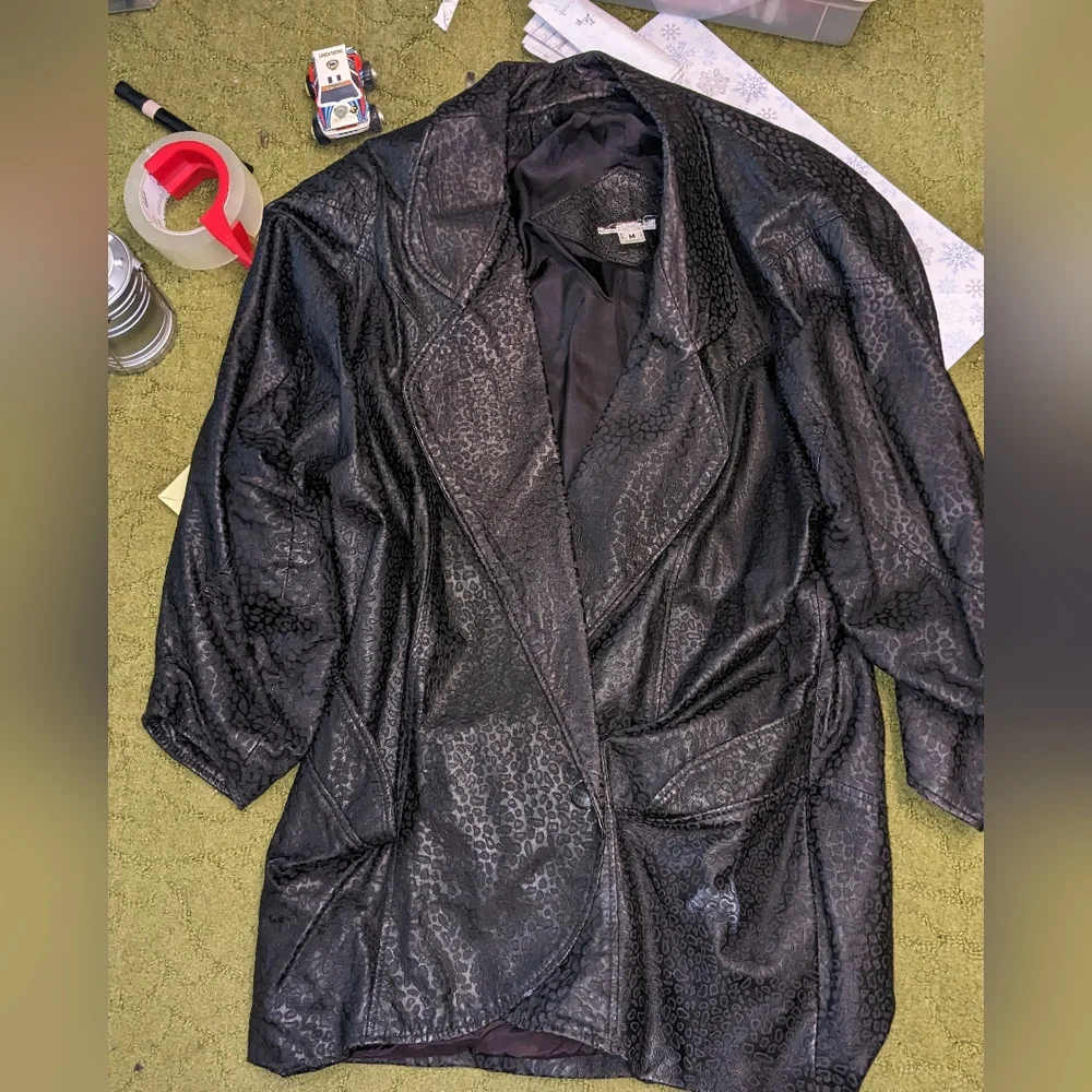 Lightweight Leather Jacket - Picture 1 of 3